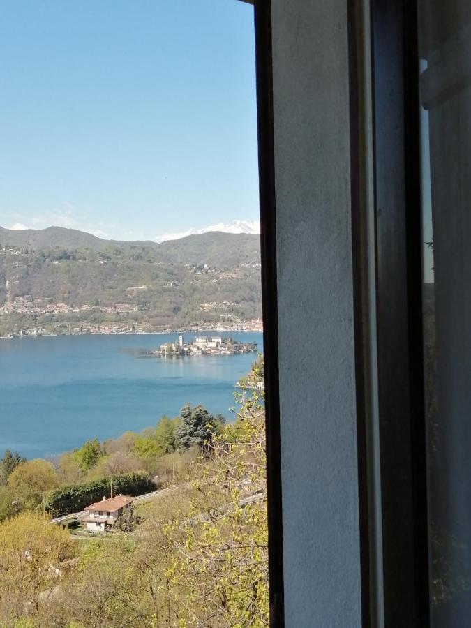 Terrazza Sul Lago Ameno Eksteriør billede