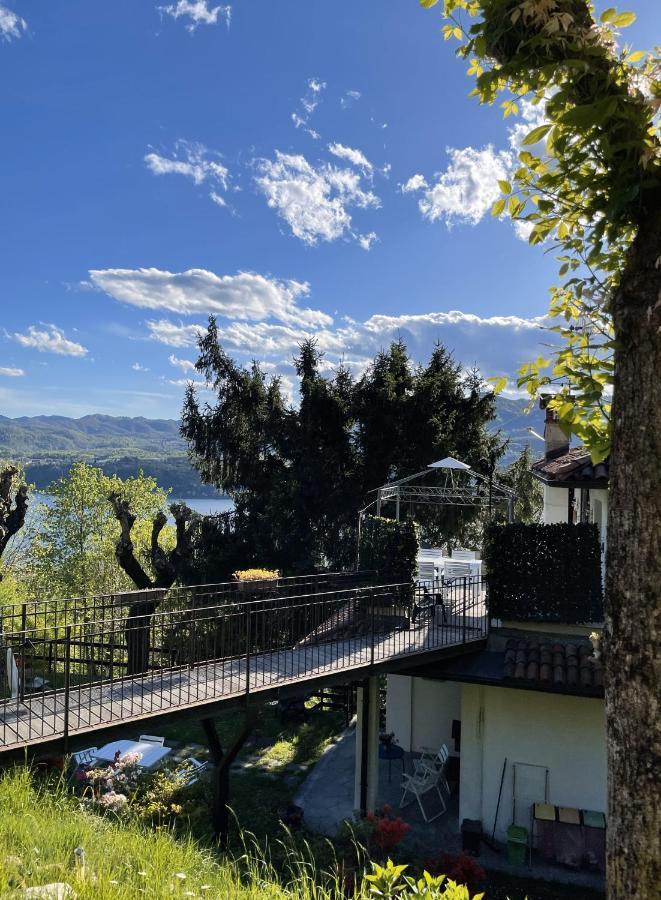 Terrazza Sul Lago Ameno Eksteriør billede